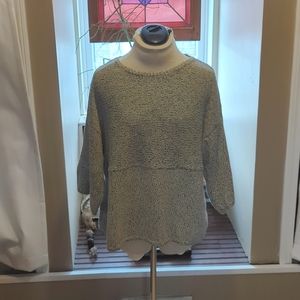 J. Jill marled blue spring sweater, size M